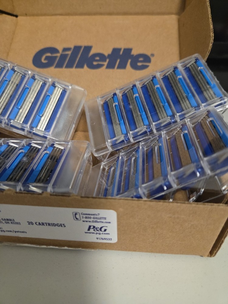 Gillette 20cartridges