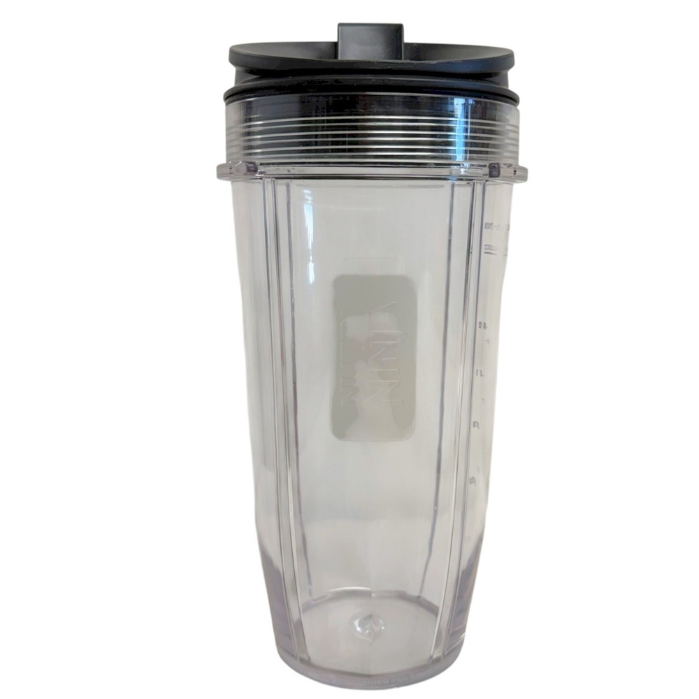 Ninja 24 Oz Replacement Cup For Nutrit Ninja Blender with a Lid
