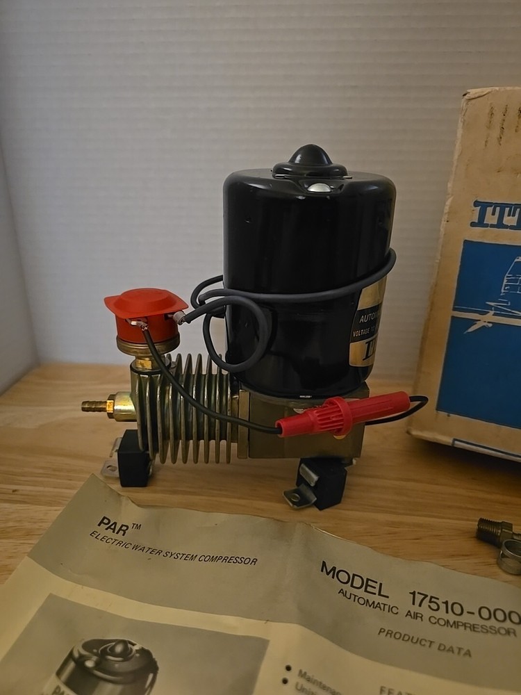 JABSCO PAR 17510-0000 Automatic Pressurizing Water System Air Pump NEW