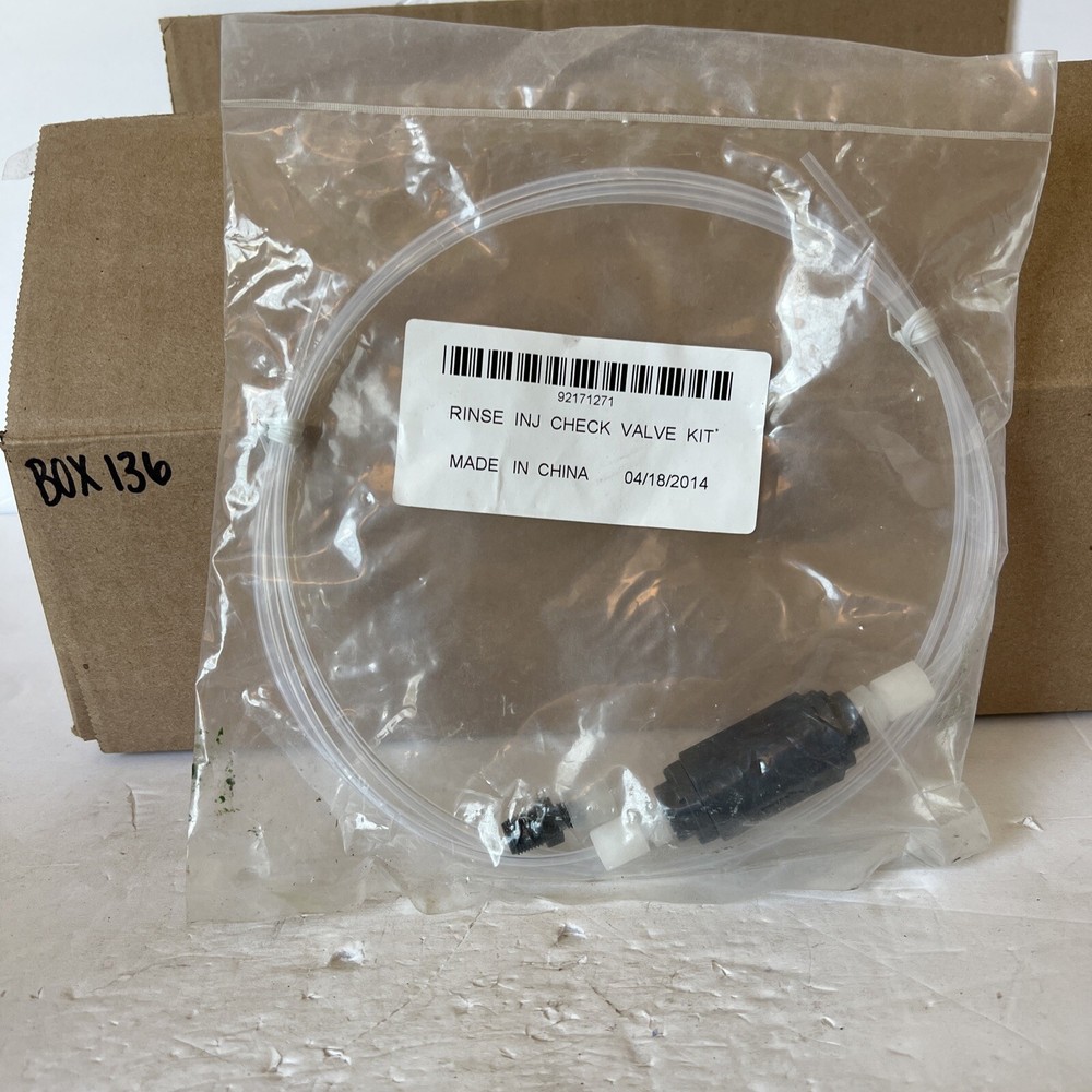 Rinse INJ Check Valve Kit