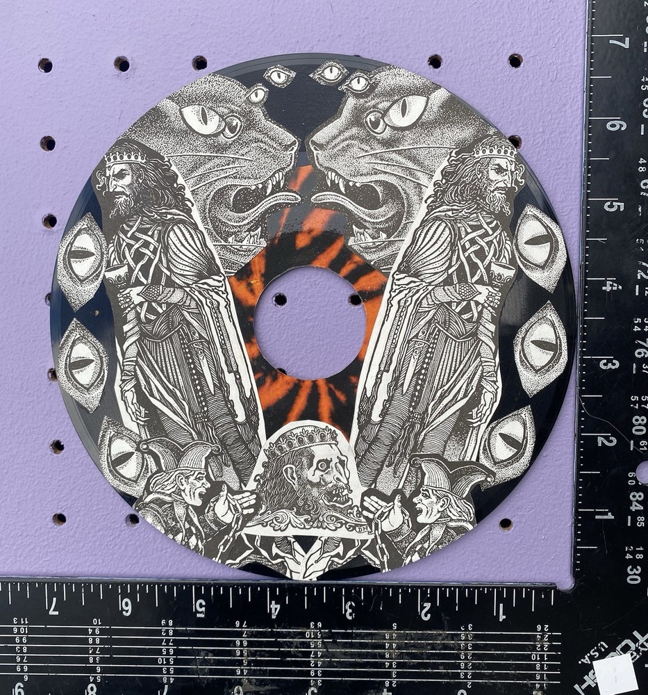 Original Art- EAP - Collage On 45 Record