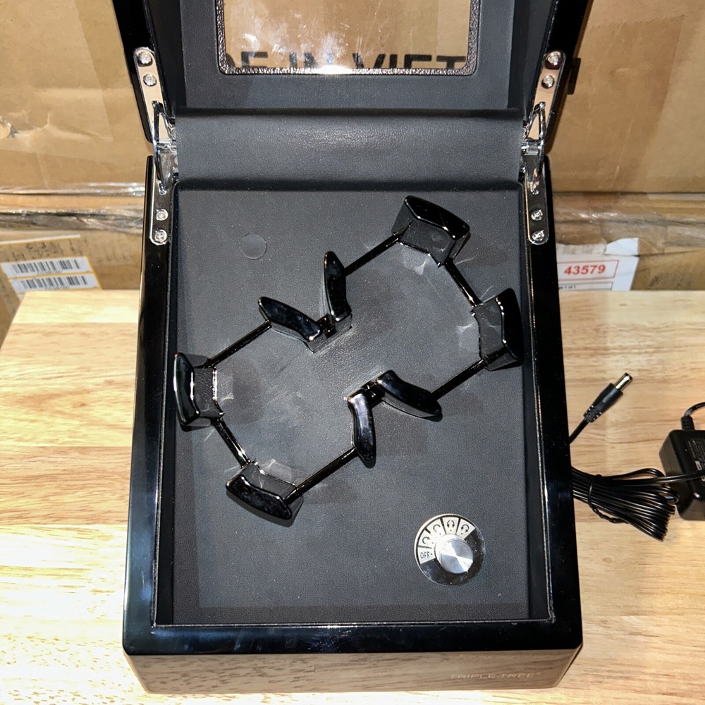 TRIPLE TREE Double Watch Winder for Automatic Watches Automatic Watch Winder...