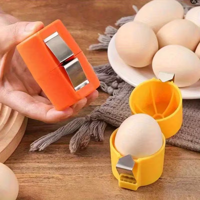 2PCS Egg Peeler Tool Food Grade Egg Shell Remover Kitchen Tool
