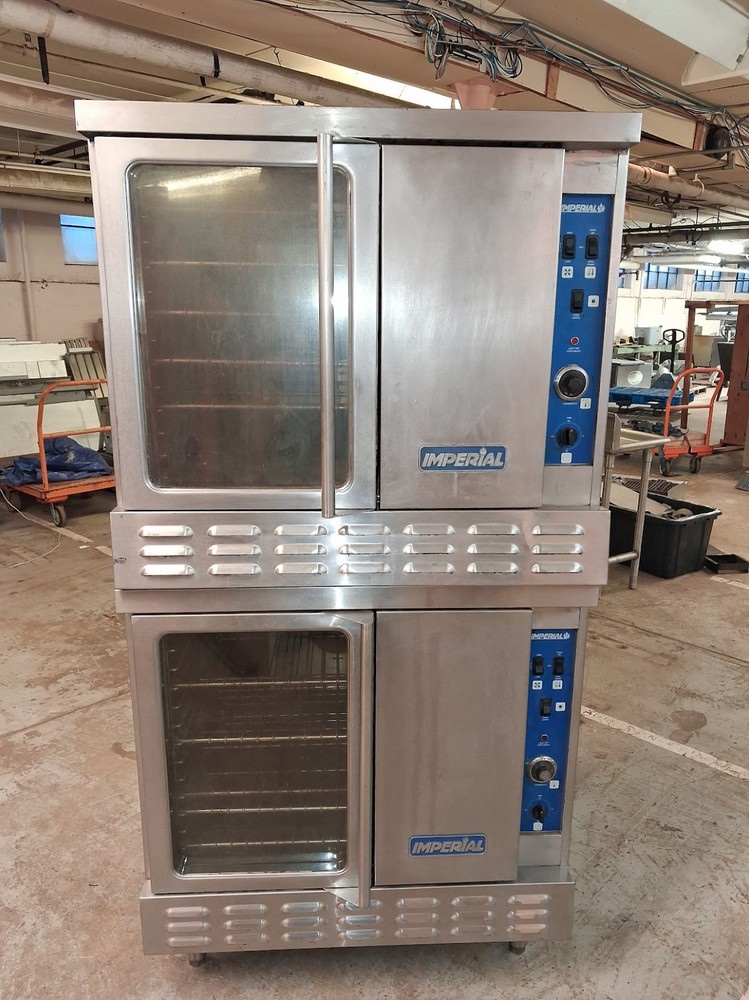 imperial double stack gas convection ovens