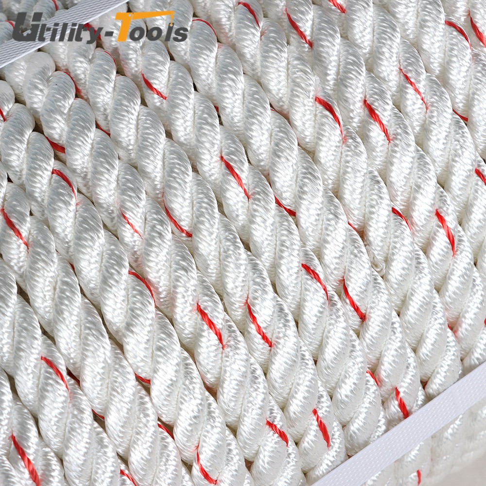 5/8" x 150' Double Braid Polyester Rope Pulling Rope 8600LBS Load Sailing Rope