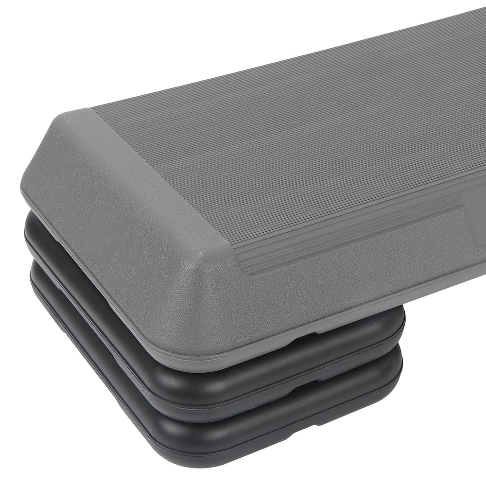 Trainer Adjustable Exercise 28" Aerobic Step Non-Slip Surface Platform Stepper