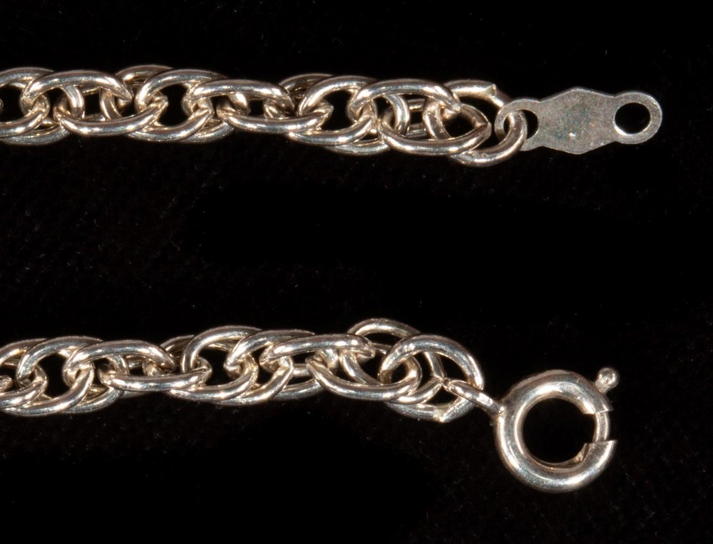 Sterling Silver Twisted Rope Chain 18” 3. 5mm NEW