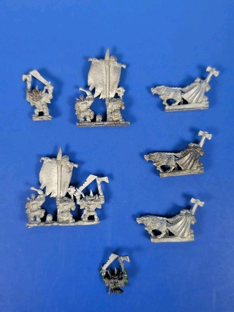 Warmaster Orc Characters - Games Workshop - OOP