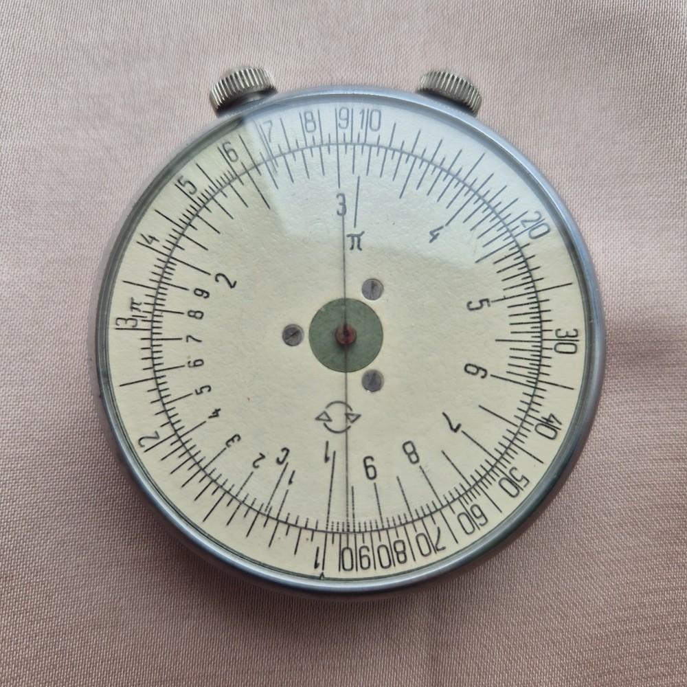 Soviet Circular Slide Rule KL-1 (КЛ-1) Vintage