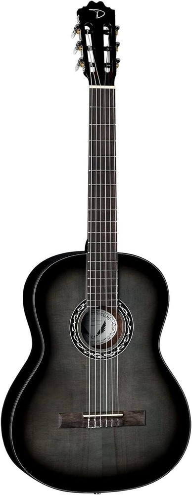 Dean Espana Classical Nylon Full Size Guitar, Black Burst (EC BKB)