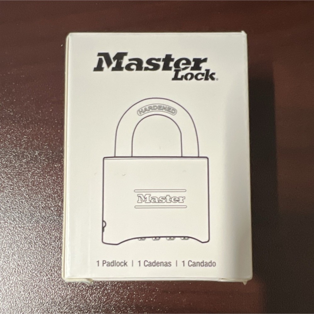 Master Lock 175 Resettable Combination Padlock
