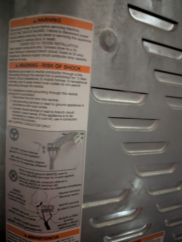 Washer and Dryer full size Front Load attached Stackable