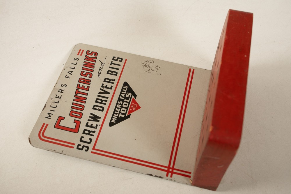Millers Falls Tools Counter Display (A3L/JSF6) Countersinks Screw Driver Bits
