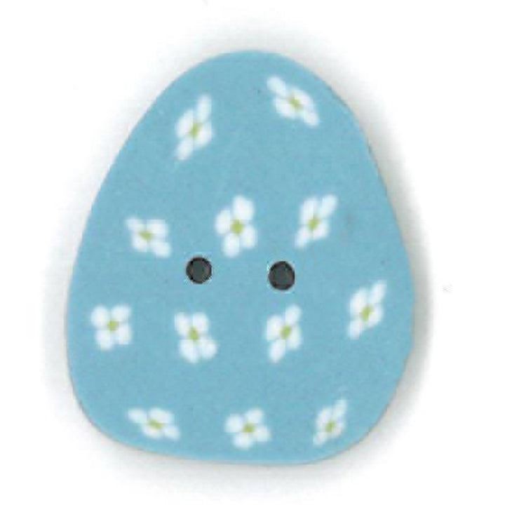 Small Blue Egg 4469 Buttonsby Just Another Button Company
