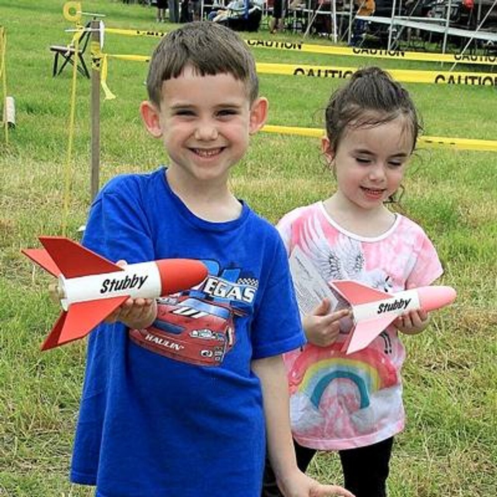ASP Flying Model Rocket Kit Stubby ASP KSTU-13