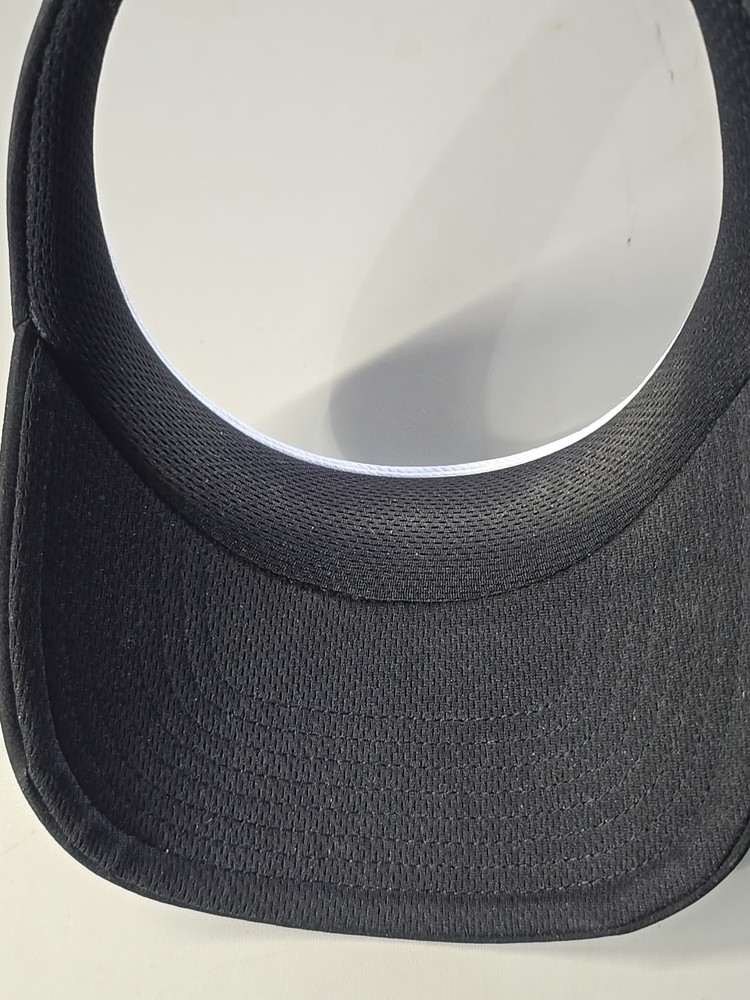 Adidas Black & White Climalite Visor Hat Headband