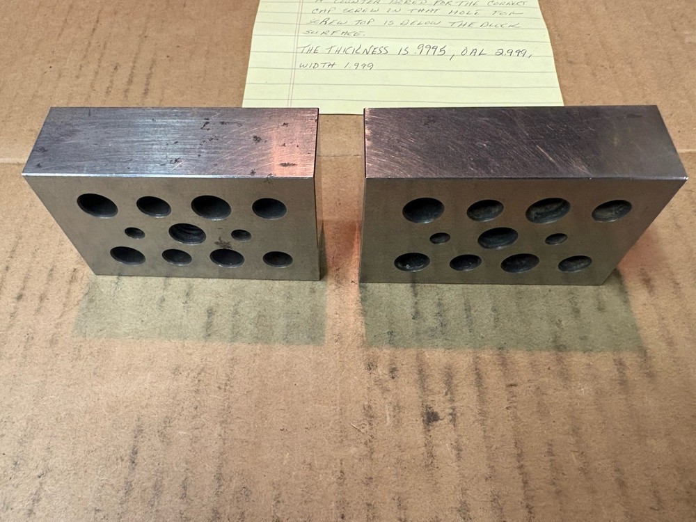 Toolmaker Produced Machining Tool Blocks