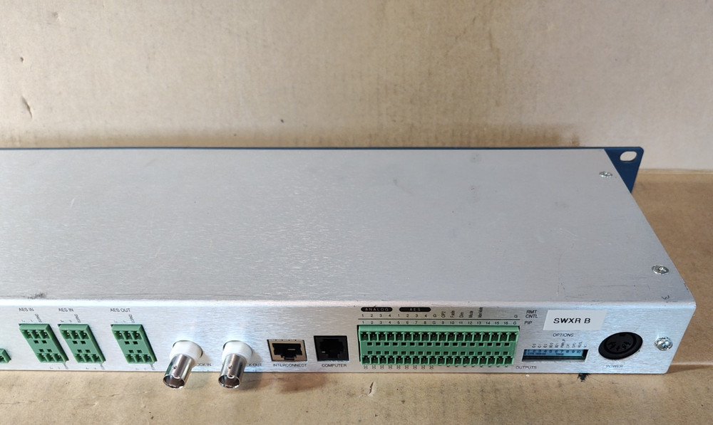 Broadcast Tools ADMS 44.22 Analog / AES Digital Matrix Switcher
