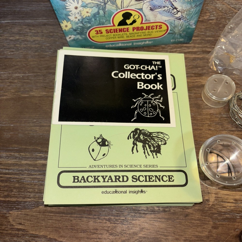 Vintage 1988 Adventure In Science Backyard Science 35 Projects