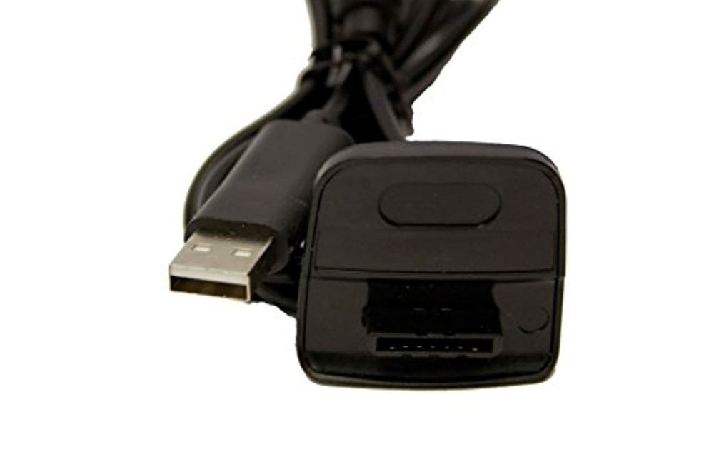 Microsoft Xbox 360 Controller Play And Charge Cable Replacement Black By 9Z
