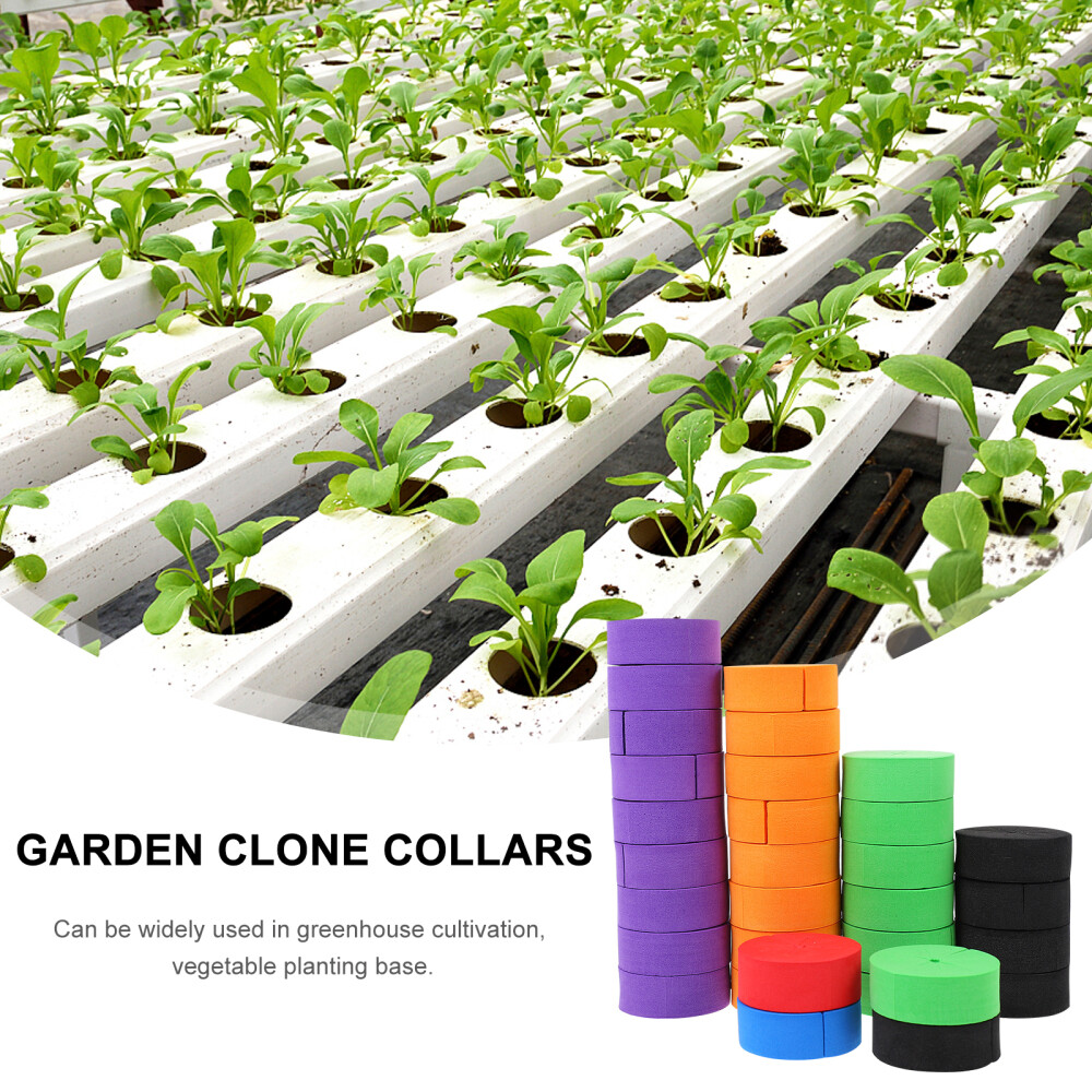 50PCS Hydroponics Clone Machine Inserts Garden Clone Collars Hydroponics Clone