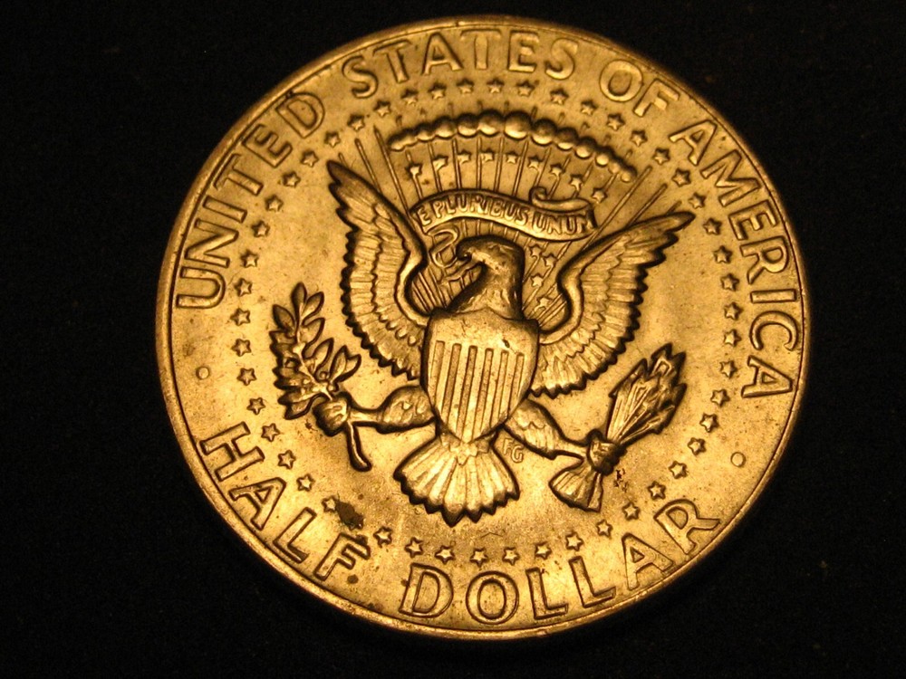 1971-D Kennedy Head Half Dollar BU