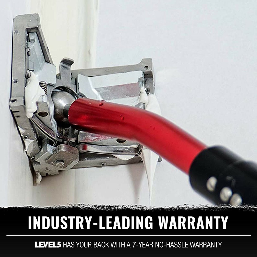 LEVEL5 Drywall Tools - 3.5" Corner Finisher + Extendable Handle | 4-538
