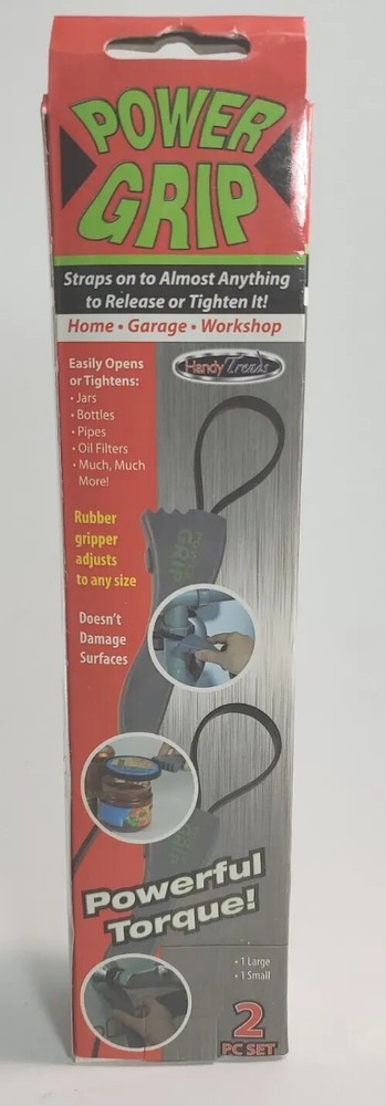 Power Hand Grip 2-Piece Value Pack Revolutionary Power Tool in Box