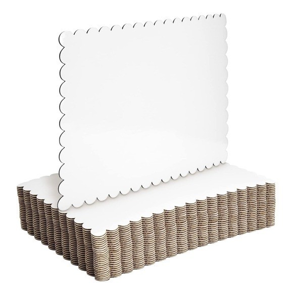 Sparkle and Bash White Foil Cake Boards