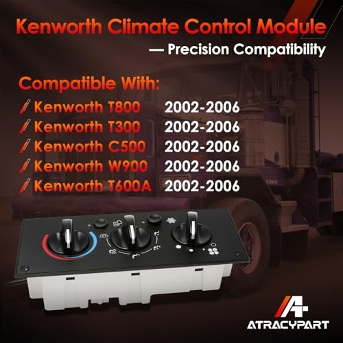599-5511 Climate Control Module, Heavy Duty A/C Plate Air Conditioning Switch