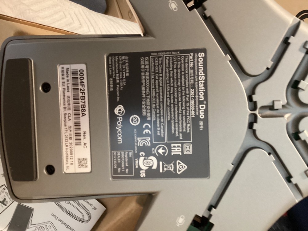 Polycom SoundStation Duo Conference Phone