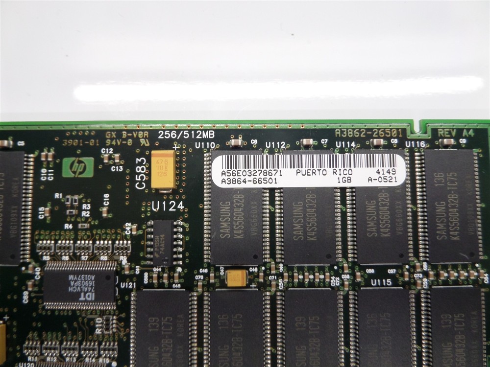 HP A3864-66501 1GB 120MHz SDRAM for Visualize C / J / B Class