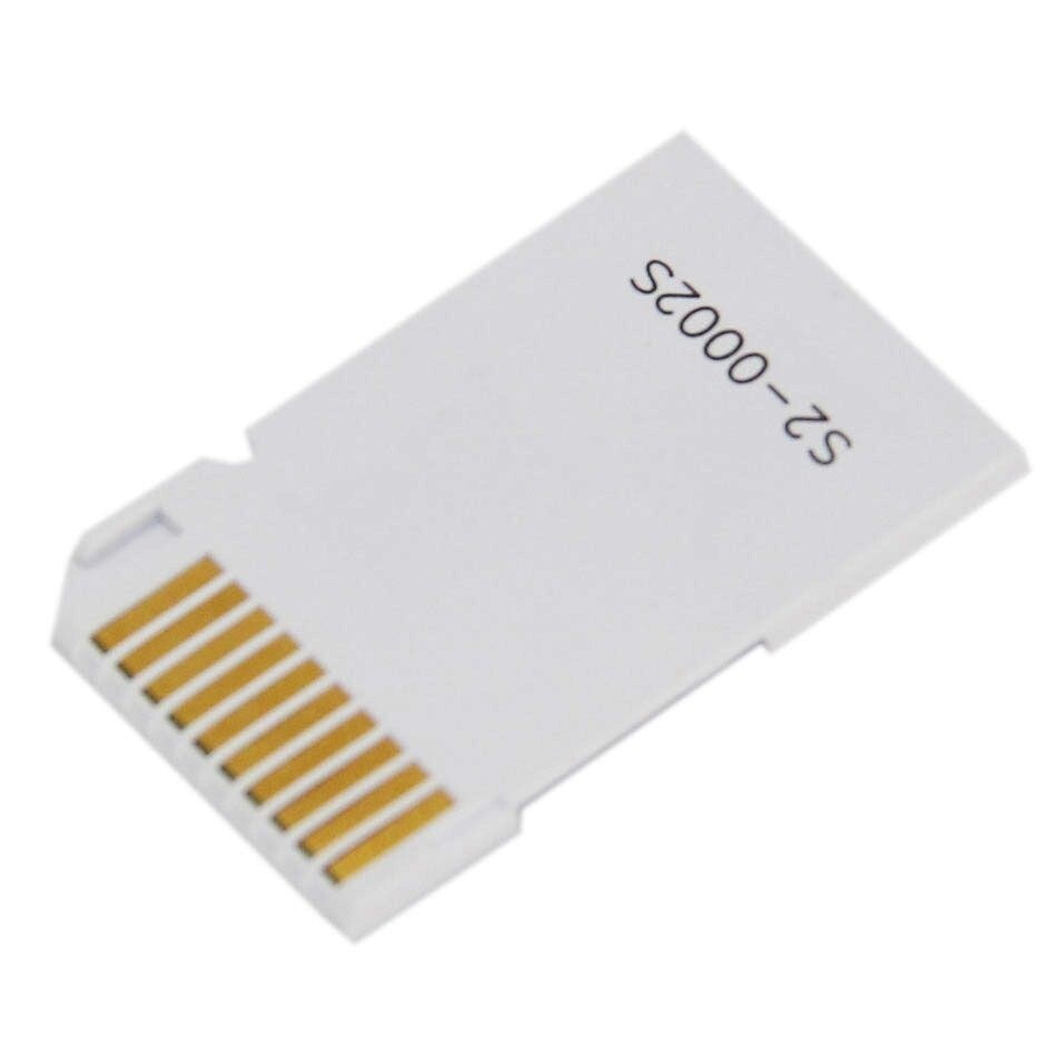 Micro SD to Memory Stick MS Pro Duo PSP Adapter Dual Card