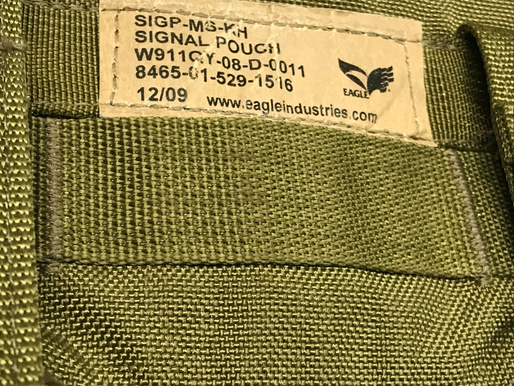 Signal Pouch USGI MOLLE Khaki Eagle Industries