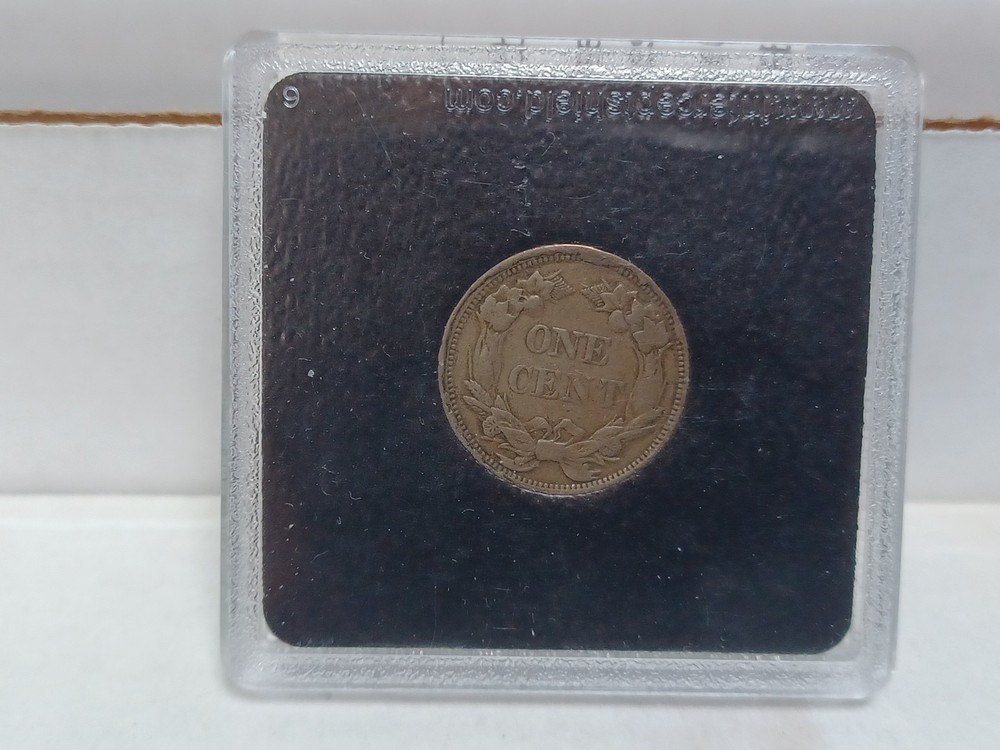 1858 1C Small Letters Flying Eagle Cent