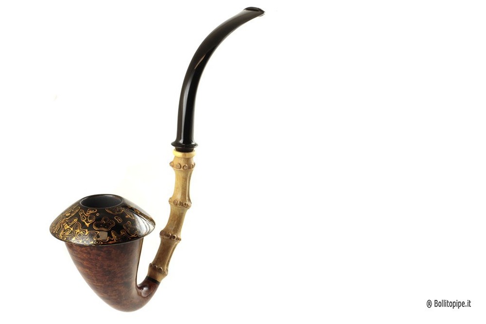 C-Pipe - Calabash - Tiger Eyes - Bamboo