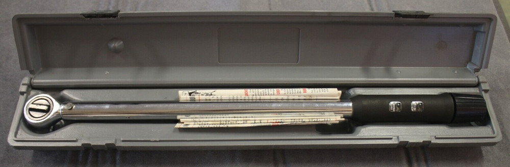 WRIGHT MODEL 4444 TORQUE WRENCH IN CASE