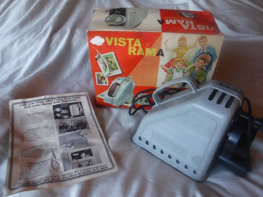Vista-Rama ~ Episcope Projector ~ In Box