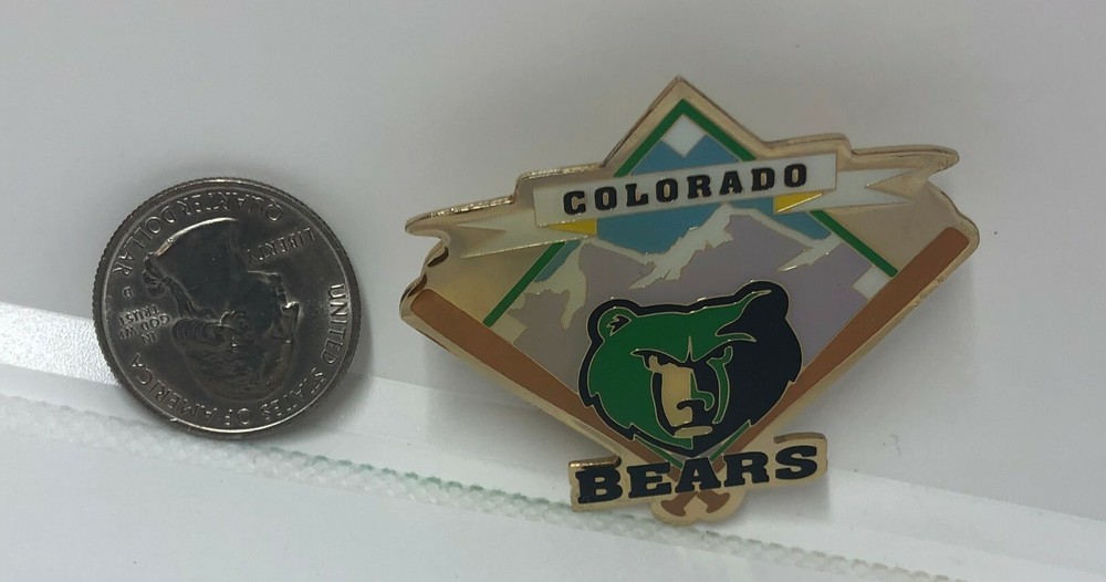 Colorado Bears Baseball Pin