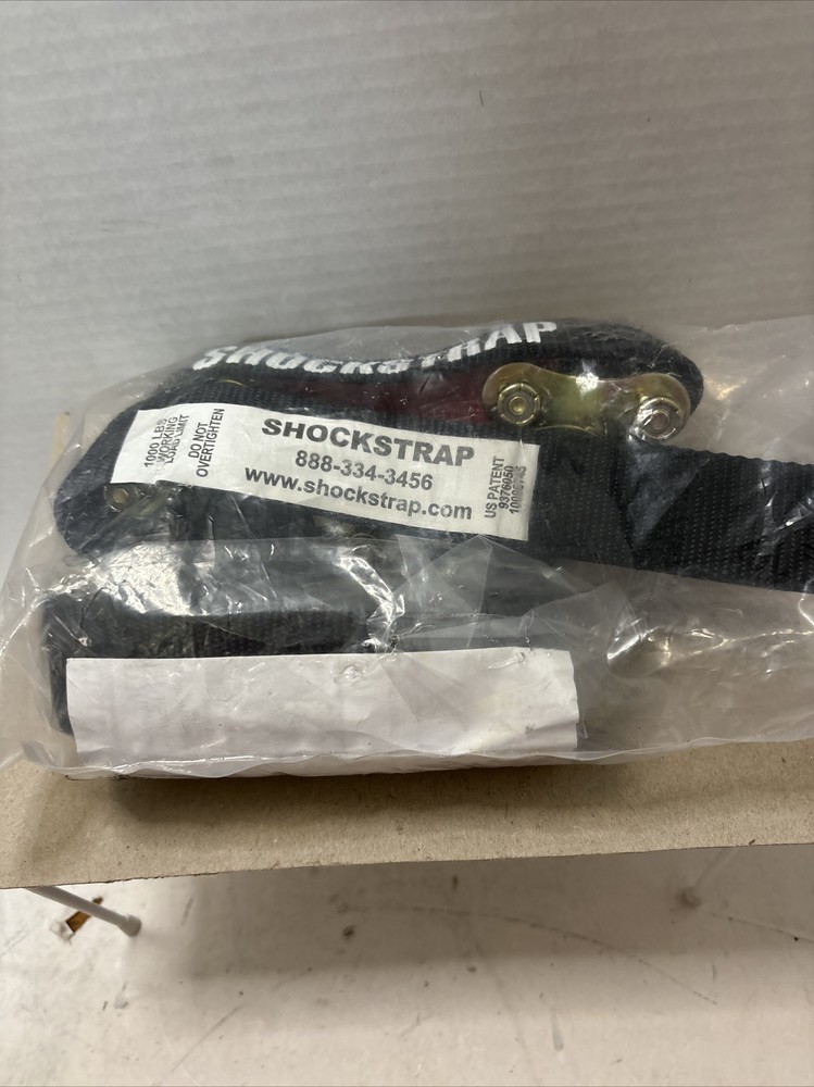 ShockStrap 1.5" Ratchet Tie Downs 7RSBKP