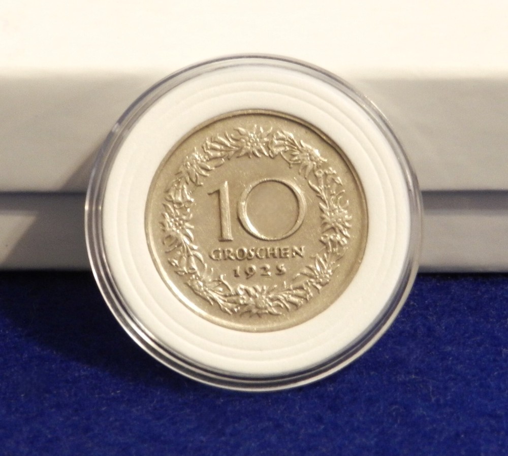 1925 Austria 10 Groschen - Nice Older Coin - See PICS