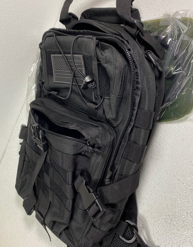 Acne 72 Oz Hydration Backpack Hiking Camping Black