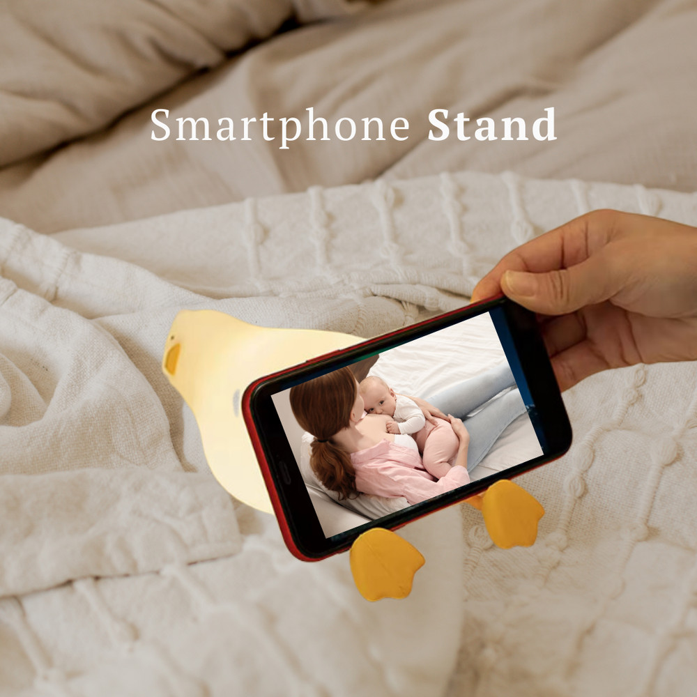 Squishy Duck Nightlight Gift for Kids