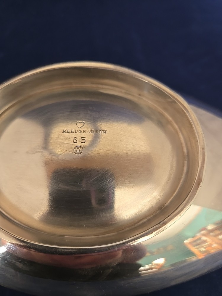 Reed and Barton Vintage Silverplated Teardrop Bowl
