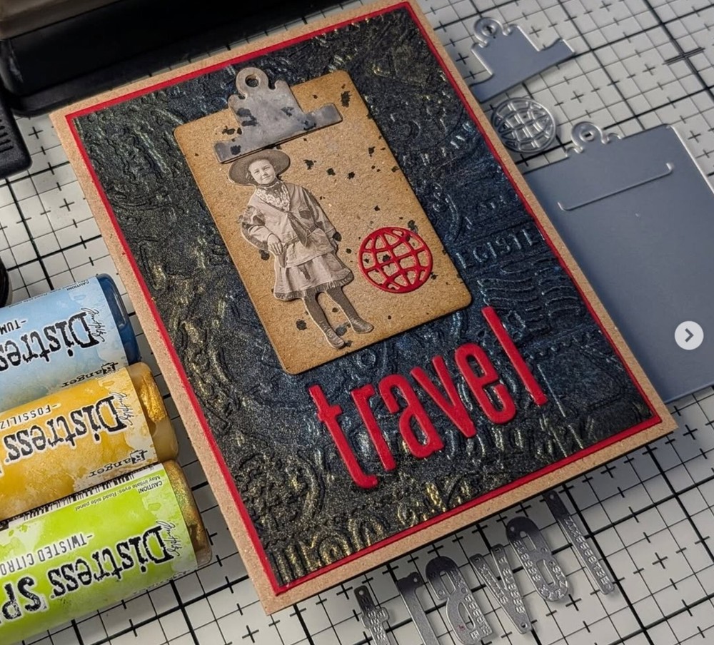 New Sizzix Thinlits 31pc Vault Edges #666873 Retail $20.99 by Tim Holtz