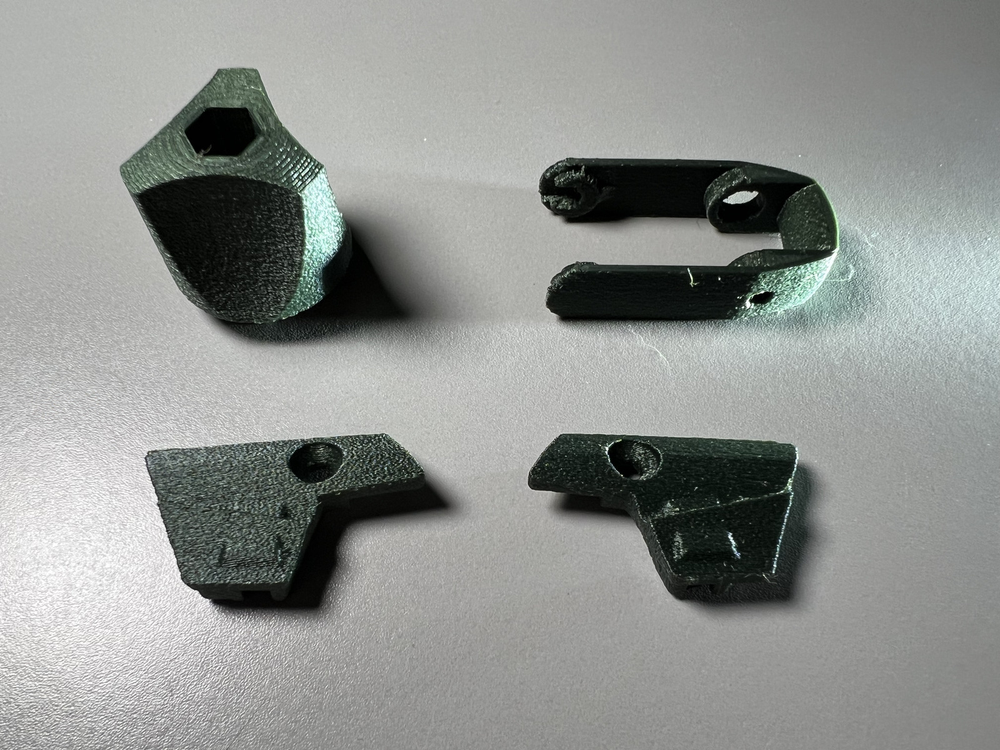 Eye Covers, Back Cap, Pops Cover for Planet Eclipse Emek / Etha 2 Deep Green