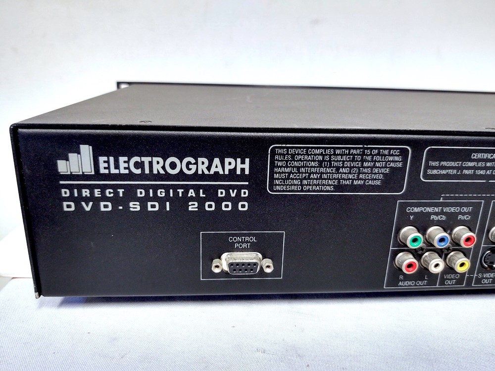 Electrograph SDI Direct Digital DVD Player