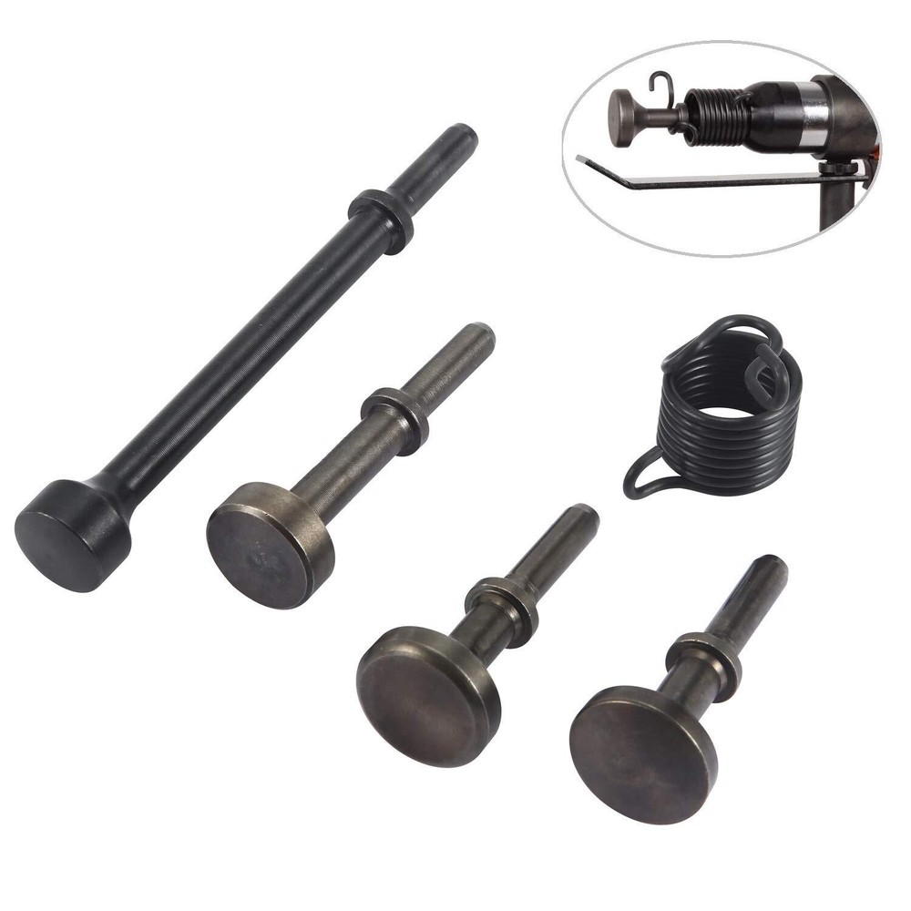 5 Pcs Smoothing Pneumatic Air Hammer Pneumatic Chisel Bits Tools Kit