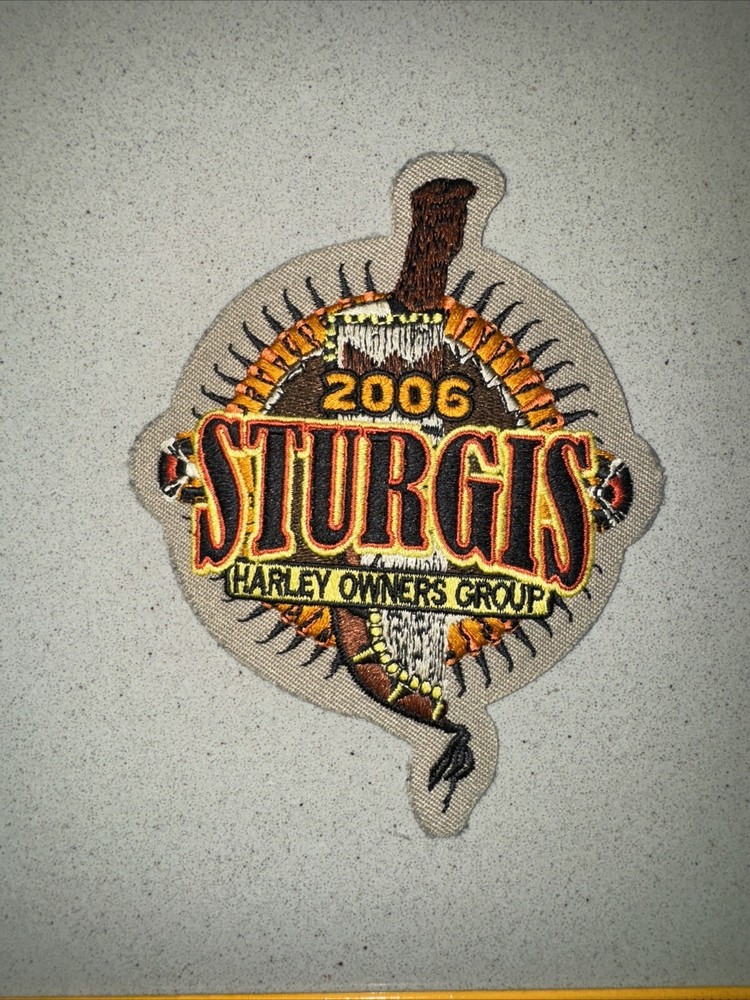 Harley Davidson STURGIS Harley Owners Group 2006 Patch