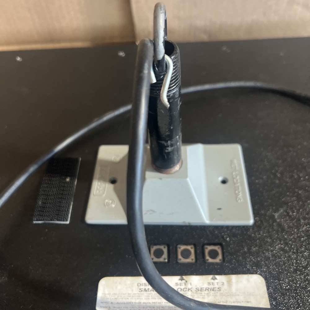 Visiplex TS5446 - Wireless Synchronized Digital Clock Used Surplus